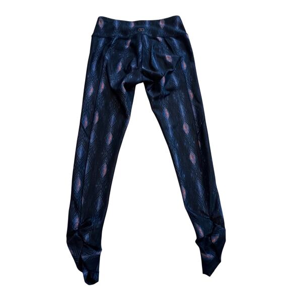 Calia by Carrie Underwood Printed Ruched Ankle Workout Leggings Size M Athletic - Picture 7 of 12